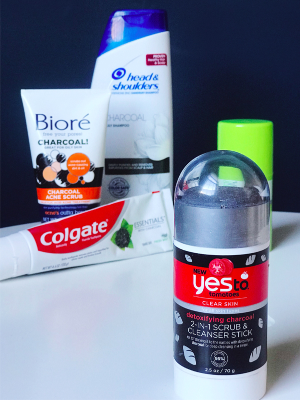 My five favorite charcoal products that you can find locally and on a budget!