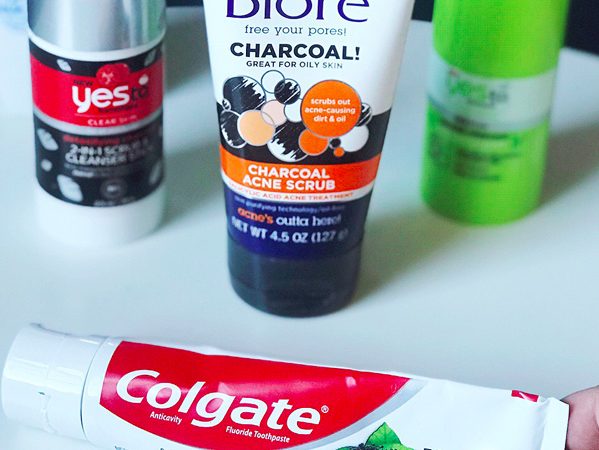 My five favorite charcoal products that you can find locally and on a budget!