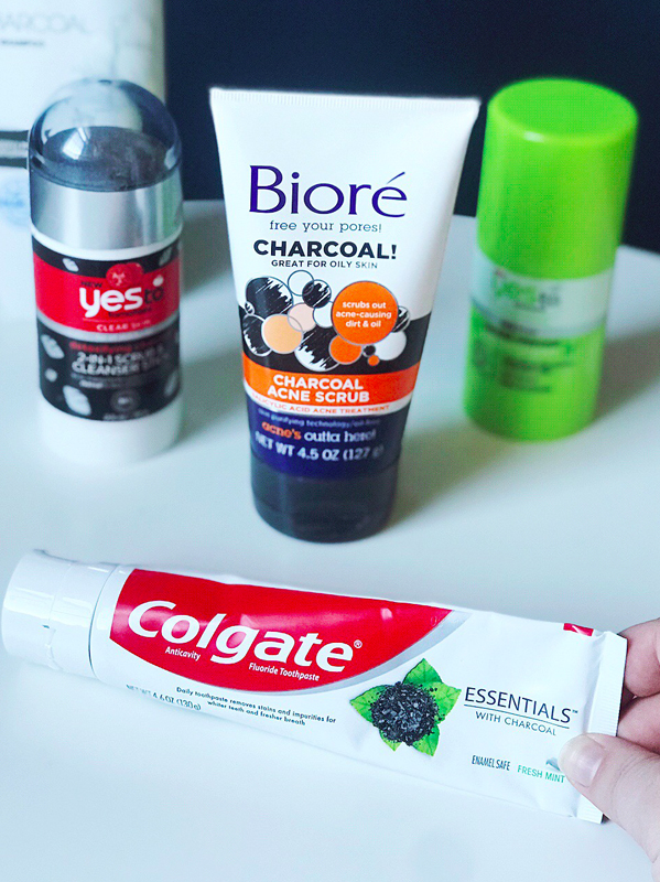 My five favorite charcoal products that you can find locally and on a budget!