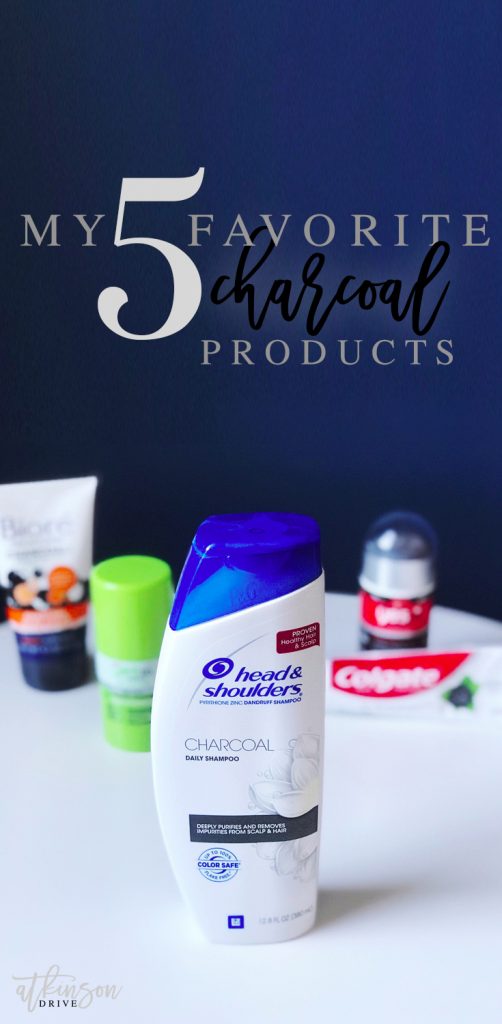 My five favorite charcoal products that you can find locally and on a budget!