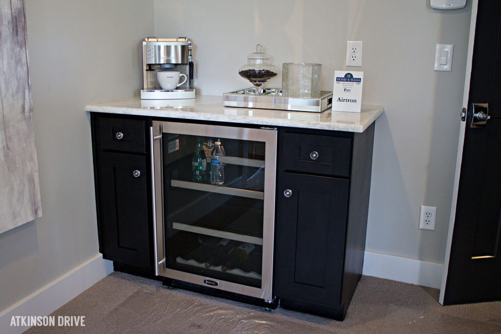 Home-a-Rama 2014: Master bedroom coffee bar | Atkinson Drive