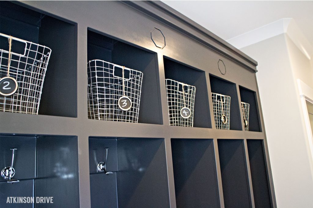 Home-a-Rama 2014: Mudroom with built-in storage| Atkinson Drive