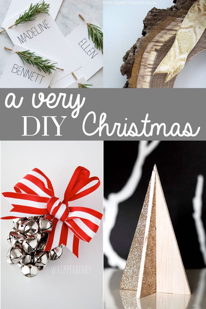 Have yourself a Very DIY Christmas with these 8 fun ideas for the holiday season! /// Round Up by Atkinson Drive